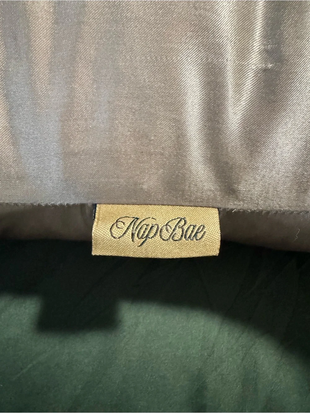 Silky Champagne Starfish Shaped Pillow